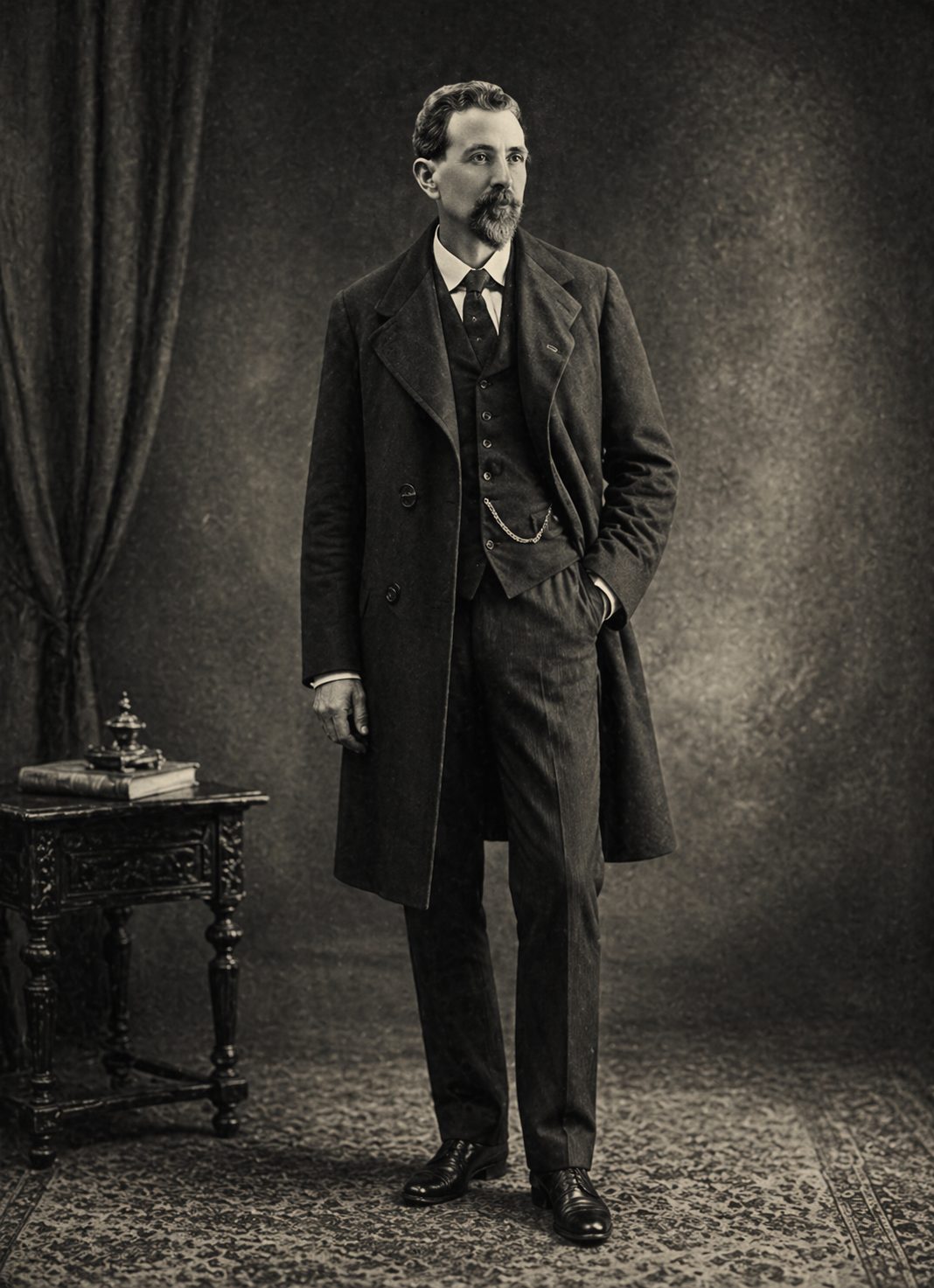 Portrait of W.A. Young, the original founder of the insurance agency lineage that would eventually become Kelly Insurance Group — photographed before the agency passed to H.H. Dixon and later to Franklin B. Kelly.