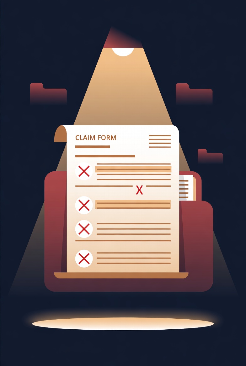 Common E&O insurance claims examples claim form