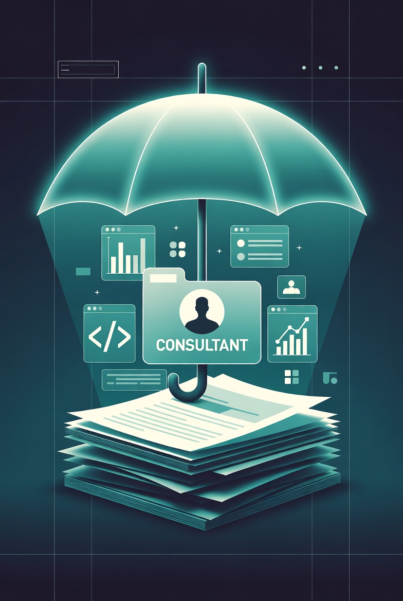 Consultant E&O insurance professional liability umbrella protecting documents