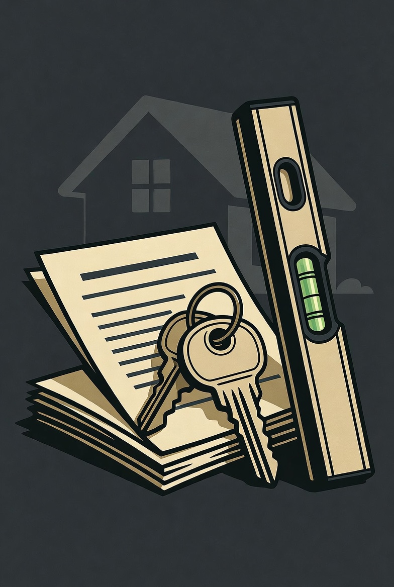 Home inspector E&O reports key level tool