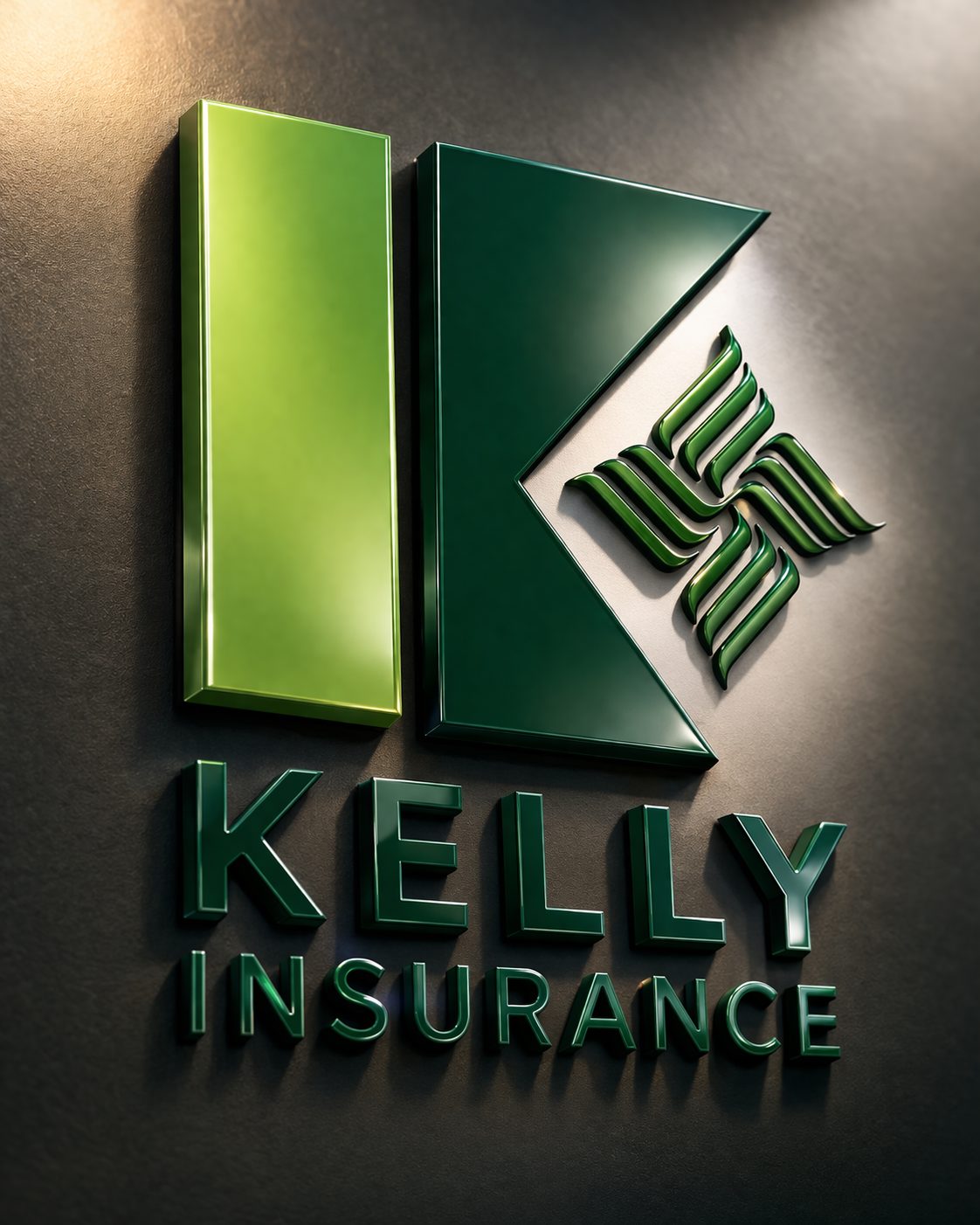 Kelly Insurance Group 3D logo for liquor liability cost page