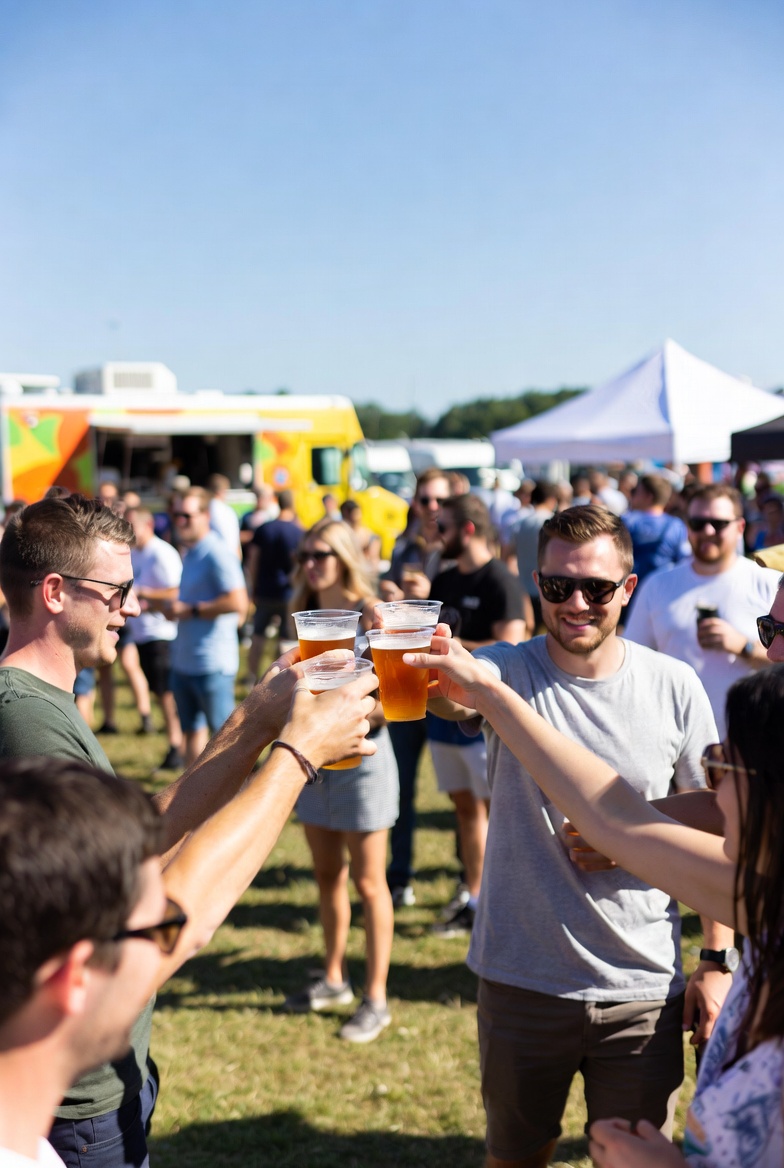 Outdoor beer festival crowd for liquor liability for festivals and concerts page