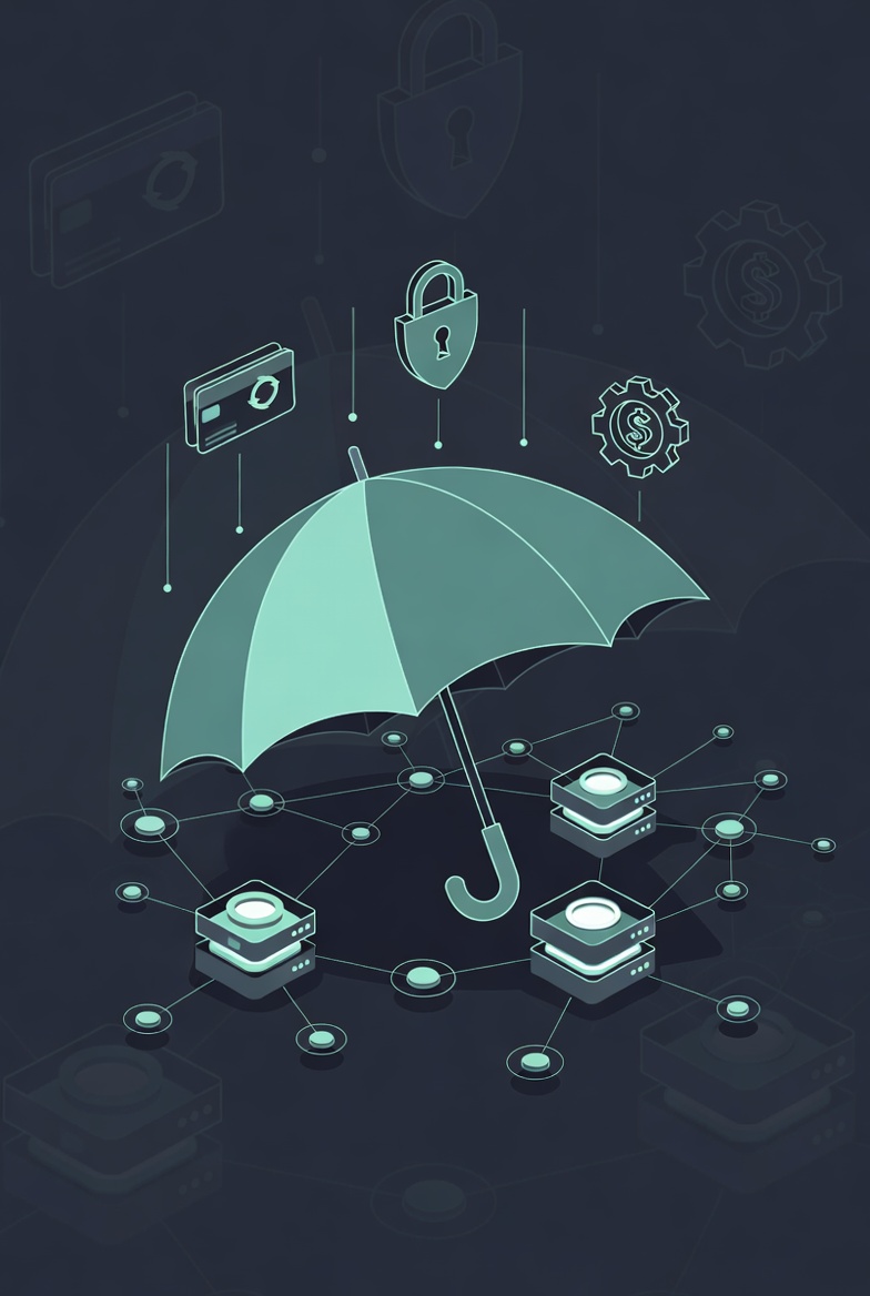 Technology E&O insurance umbrella protecting IT network infrastructure managed services provider cyber liability