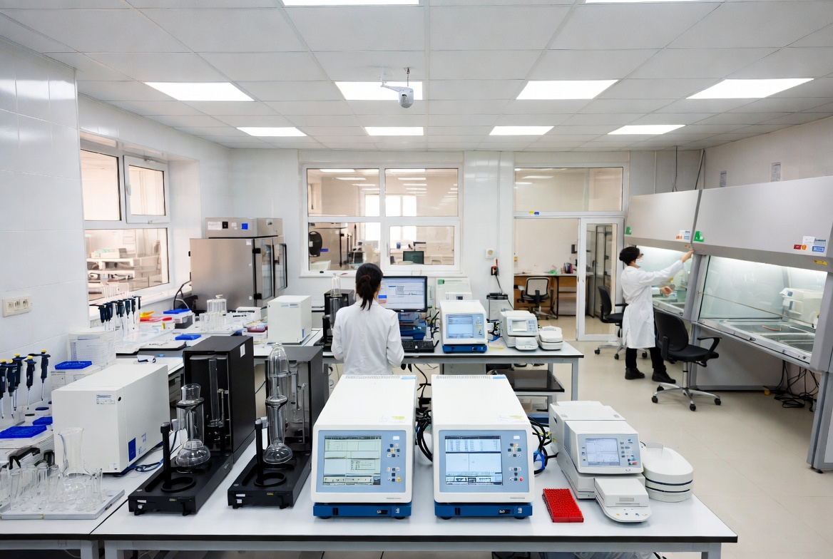 Pharmaceutical quality control lab GMP testing equipment insurance