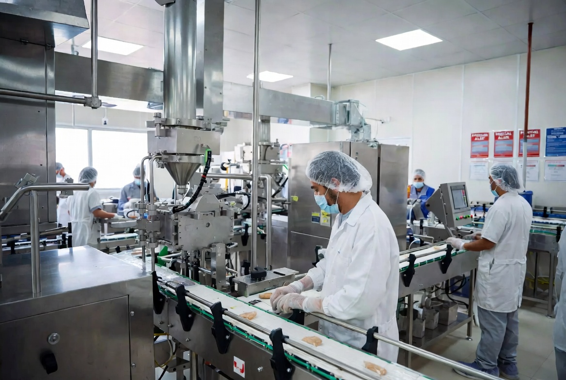 Food product recall insurance for food manufacturing plant production line quality control and contamination risk
