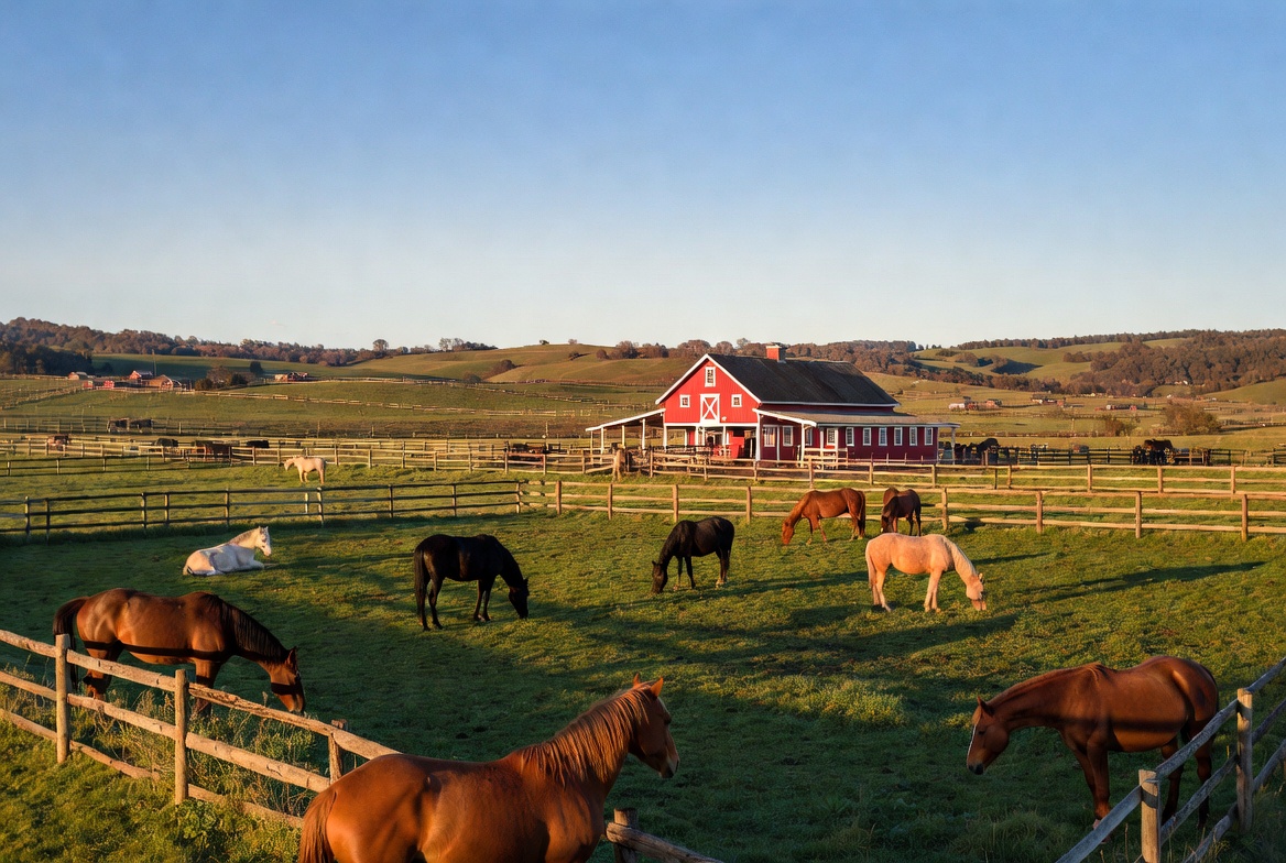 Commercial equine operations insurance for horse farms, boarding stables, equestrian facilities, and riding businesses