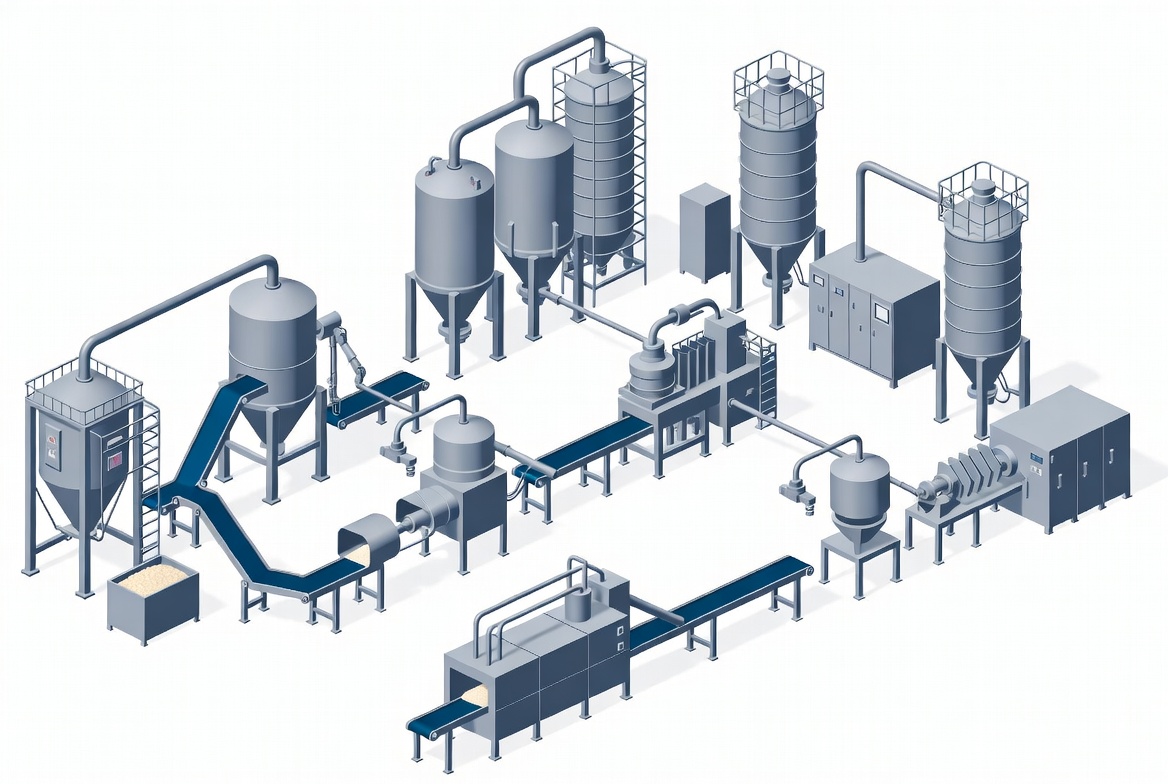 Pet food and animal feed manufacturer insurance modern production facility with manufacturing equipment, ingredients, packaging, and quality control exposure