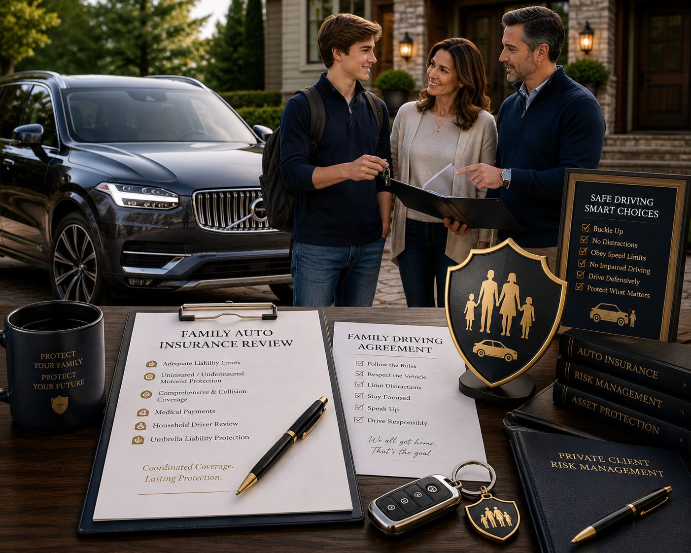 family auto and teen driver risk management
