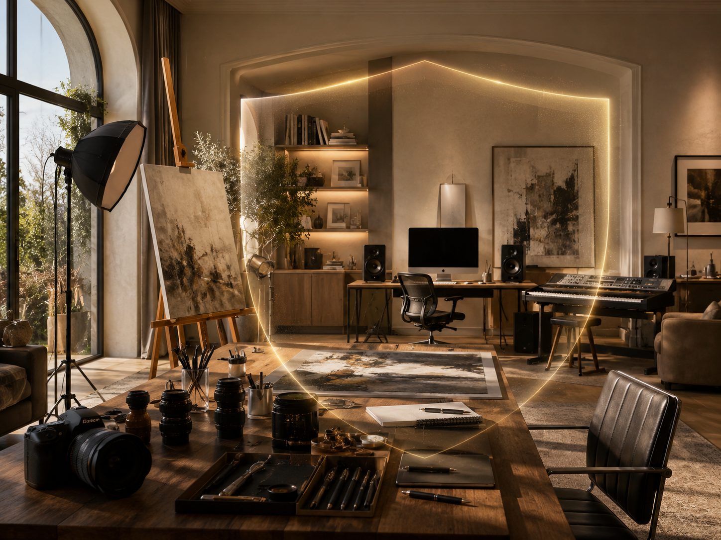 private client risk management for home studios and creative spaces secondary