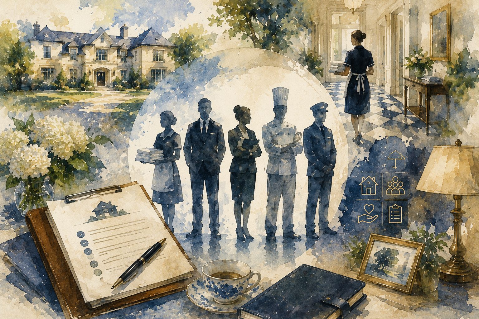 insurance coordination for household staff and private employees