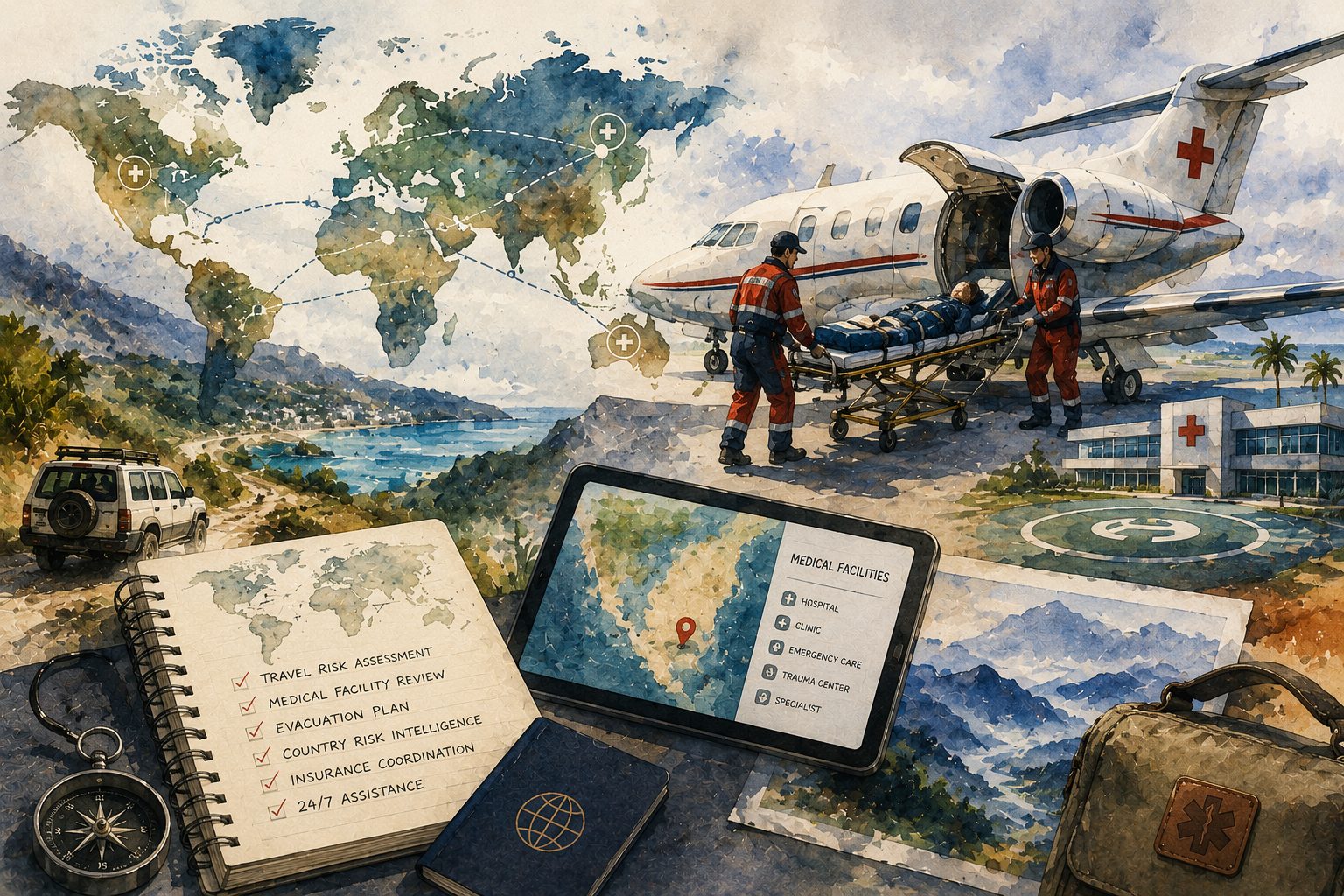 medical evacuation and international travel risk planning
