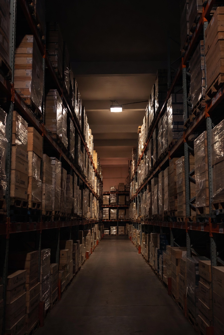 Cases and cellar warehouse for spirits distributor insurance