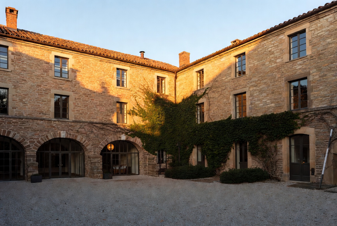Stone cellar building for winery property insurance